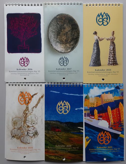 Kalender 2016 til 2021